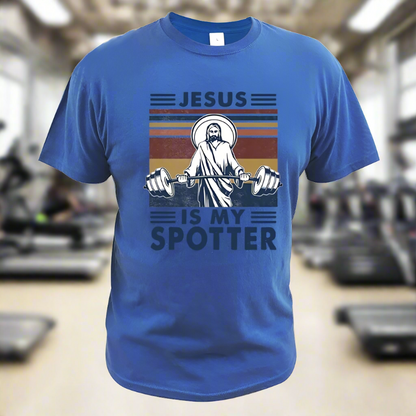 "Jesus Is My Spotter" T-Shirt