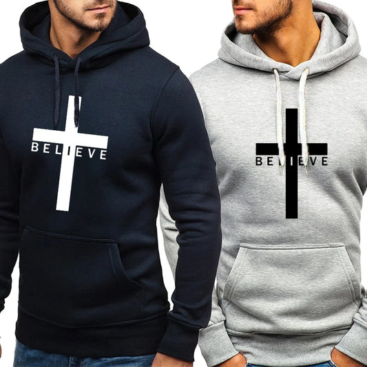 "Believe" Cross Unisex Hoodie