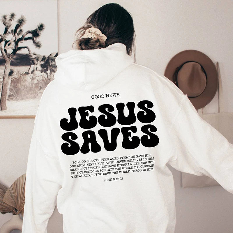 "Jesus Saves" Unisex Hoodie