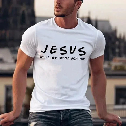 Camiseta "Jesús, Él estará allí para ti"