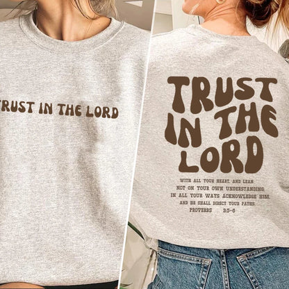 "Trust In The Lord" Unisex Crewneck