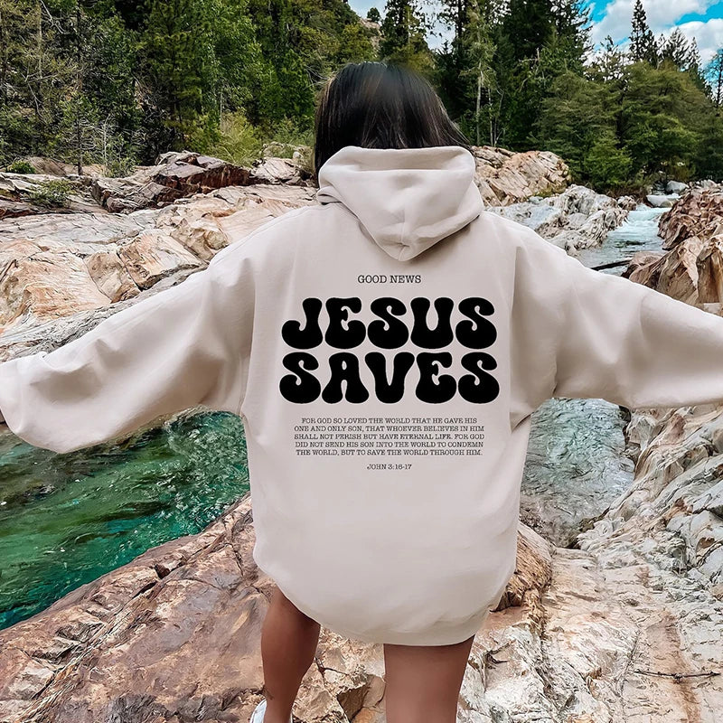 "Jesus Saves" Unisex Hoodie