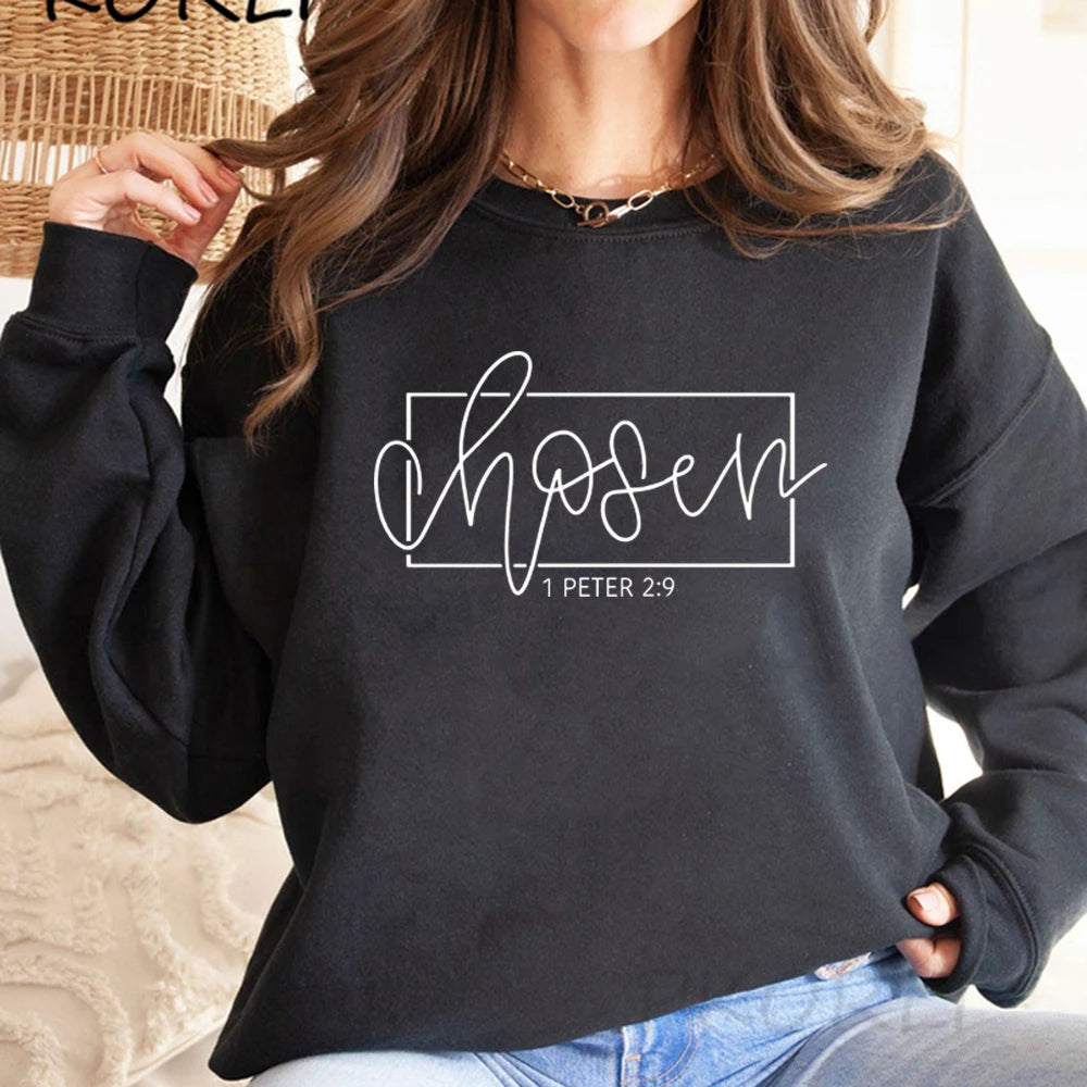 "Chosen, 1 Peter 2:9" Unisex Crewneck