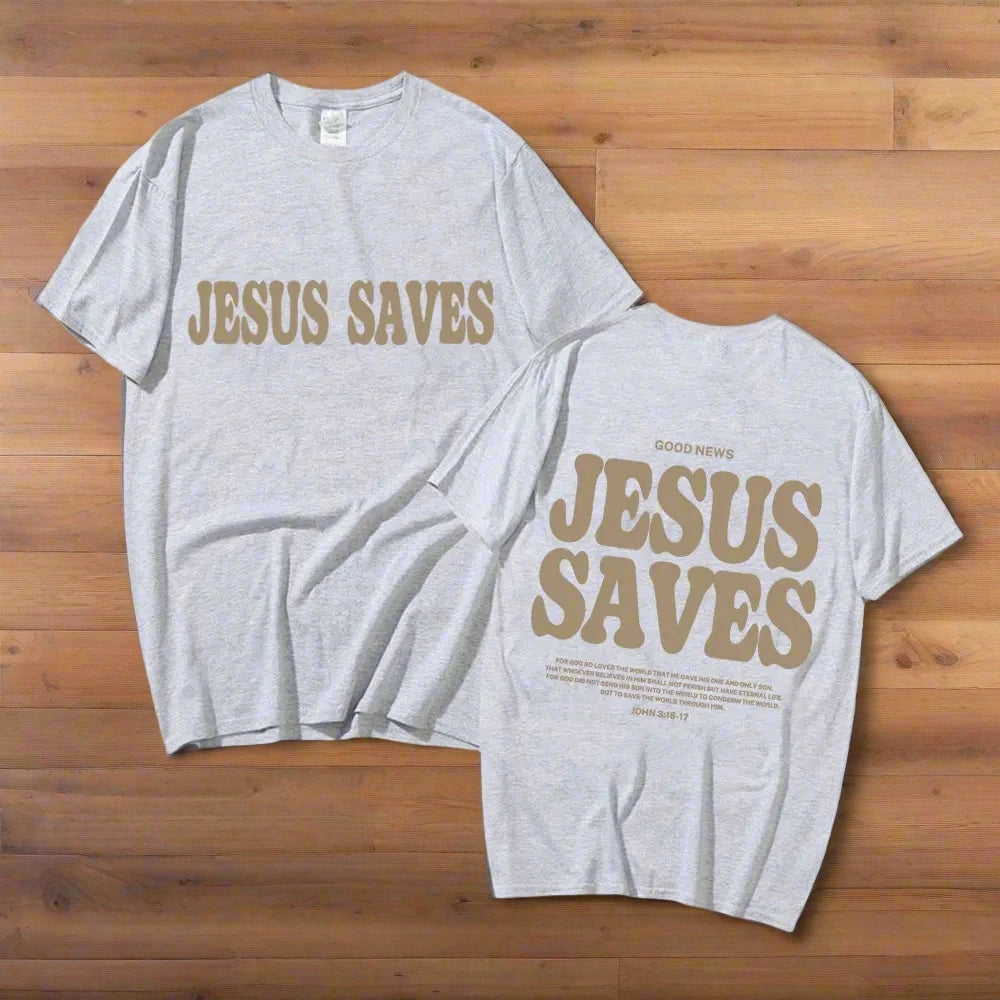 "Jesus Saves" T-Shirt