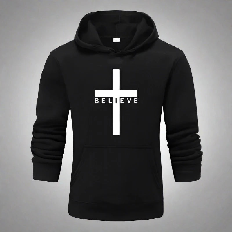 "Believe" Cross Unisex Hoodie